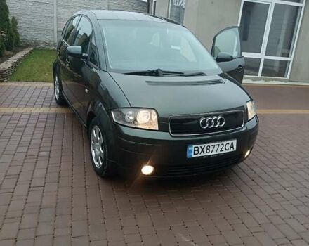 Зеленый Ауди А2, объемом двигателя 1.4 л и пробегом 353 тыс. км за 3600 $, фото 11 на Automoto.ua