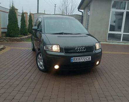 Зеленый Ауди А2, объемом двигателя 1.4 л и пробегом 353 тыс. км за 3700 $, фото 2 на Automoto.ua