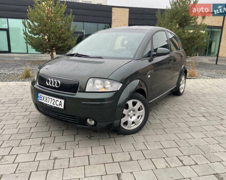 Зеленый Ауди А2, объемом двигателя 1.4 л и пробегом 350 тыс. км за 4100 $, фото 1 на Automoto.ua