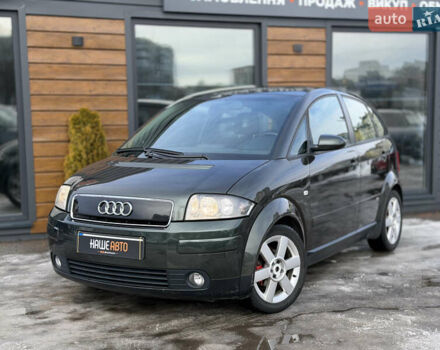 Зелений Ауді A2, об'ємом двигуна 1.6 л та пробігом 177 тис. км за 5200 $, фото 1 на Automoto.ua