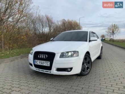 Білий Ауді А3, об'ємом двигуна 2 л та пробігом 280 тис. км за 7499 $, фото 1 на Automoto.ua