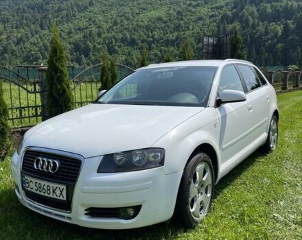 Белый Ауди А3, объемом двигателя 1.8 л и пробегом 268 тыс. км за 7600 $, фото 1 на Automoto.ua