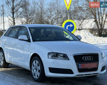 Білий Ауді А3, об'ємом двигуна 1.4 л та пробігом 171 тис. км за 8550 $, фото 1 на Automoto.ua