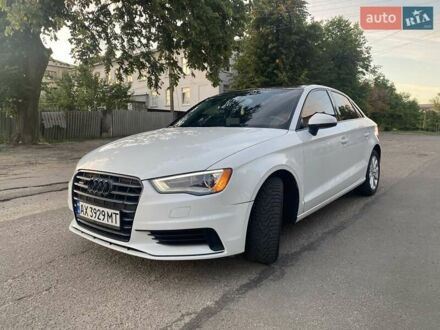 Ауди А3 2015 в Балаклее на Automoto.ua Белый Ауди А3, объемом двигателя 1.98 л и пробегом 155 тыс. км за 13500 $, фото 1 на Automoto.ua