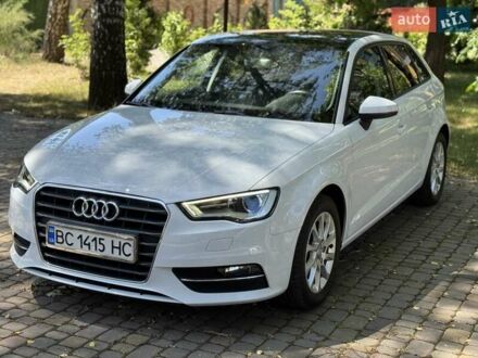 Ауди А3 2015 в Львове на Automoto.ua Белый Ауди А3, объемом двигателя 1.6 л и пробегом 20 тыс. км за 18400 $, фото 1 на Automoto.ua