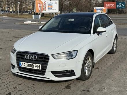 Ауди А3 2015 в Киеве на Automoto.ua Белый Ауди А3, объемом двигателя 1.6 л и пробегом 98 тыс. км за 18500 $, фото 1 на Automoto.ua