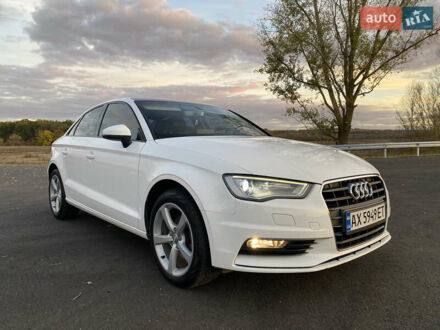 Ауди А3 2015 в Балаклее на Automoto.ua Белый Ауди А3, объемом двигателя 1.6 л и пробегом 161 тыс. км за 16500 $, фото 1 на Automoto.ua