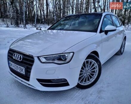 Белый Ауди А3, объемом двигателя 2 л и пробегом 150 тыс. км за 16950 $, фото 1 на Automoto.ua