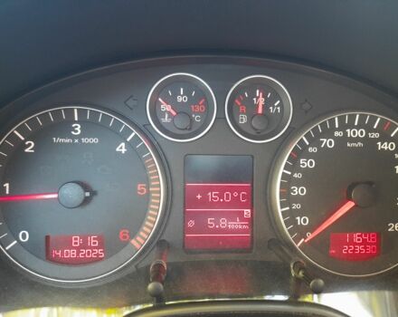 Чорний Ауді А3, об'ємом двигуна 2 л та пробігом 228 тис. км за 3000 $, фото 10 на Automoto.ua