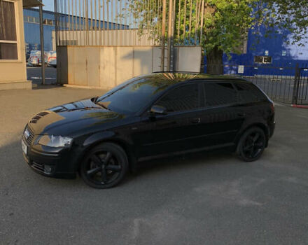 Черный Ауди А3, объемом двигателя 2 л и пробегом 340 тыс. км за 6000 $, фото 1 на Automoto.ua