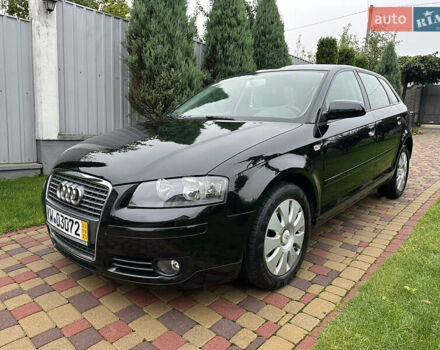 Чорний Ауді А3, об'ємом двигуна 1.6 л та пробігом 225 тис. км за 7300 $, фото 1 на Automoto.ua