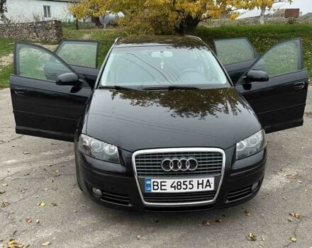 Черный Ауди А3, объемом двигателя 2 л и пробегом 260 тыс. км за 8200 $, фото 1 на Automoto.ua