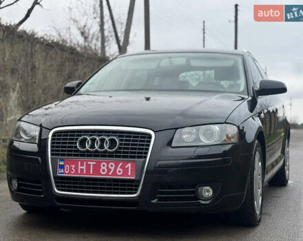 Черный Ауди А3, объемом двигателя 2 л и пробегом 230 тыс. км за 6900 $, фото 3 на Automoto.ua
