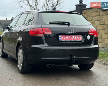 Черный Ауди А3, объемом двигателя 2 л и пробегом 230 тыс. км за 6900 $, фото 15 на Automoto.ua