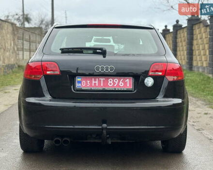 Черный Ауди А3, объемом двигателя 2 л и пробегом 230 тыс. км за 6900 $, фото 13 на Automoto.ua