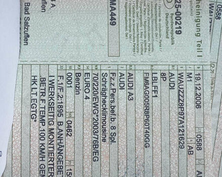 Черный Ауди А3, объемом двигателя 1.6 л и пробегом 268 тыс. км за 6790 $, фото 47 на Automoto.ua