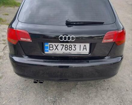Черный Ауди А3, объемом двигателя 2 л и пробегом 230 тыс. км за 8000 $, фото 1 на Automoto.ua