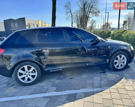 Черный Ауди А3, объемом двигателя 2 л и пробегом 305 тыс. км за 8400 $, фото 2 на Automoto.ua