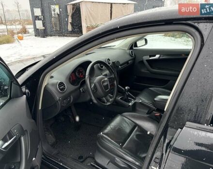 Черный Ауди А3, объемом двигателя 2 л и пробегом 349 тыс. км за 5700 $, фото 7 на Automoto.ua