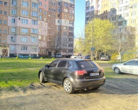 Черный Ауди А3, объемом двигателя 2 л и пробегом 196 тыс. км за 6500 $, фото 1 на Automoto.ua