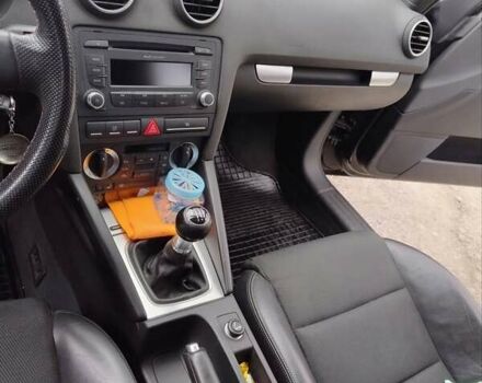 Черный Ауди А3, объемом двигателя 2 л и пробегом 230 тыс. км за 8000 $, фото 11 на Automoto.ua