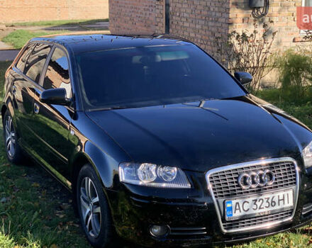 Черный Ауди А3, объемом двигателя 2 л и пробегом 464 тыс. км за 5950 $, фото 1 на Automoto.ua