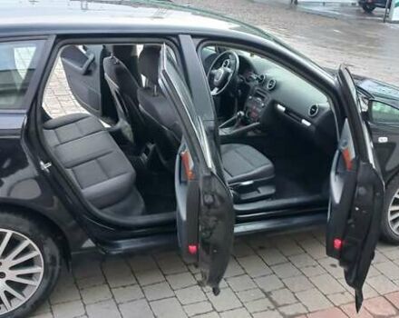 Черный Ауди А3, объемом двигателя 2 л и пробегом 288 тыс. км за 8000 $, фото 8 на Automoto.ua