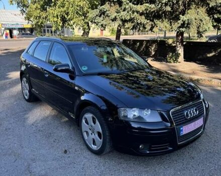 Ауді А3 2007 у Вознесенске на Automoto.ua Чорний Ауді А3, об'ємом двигуна 1.6 л та пробігом 184 тис. км за 6700 $, фото 2 на Automoto.ua