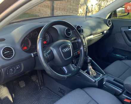 Черный Ауди А3, объемом двигателя 2 л и пробегом 464 тыс. км за 5950 $, фото 13 на Automoto.ua