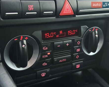 Чорний Ауді А3, об'ємом двигуна 1.6 л та пробігом 217 тис. км за 6350 $, фото 83 на Automoto.ua