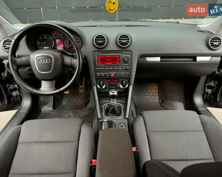 Черный Ауди А3, объемом двигателя 2 л и пробегом 200 тыс. км за 7999 $, фото 19 на Automoto.ua