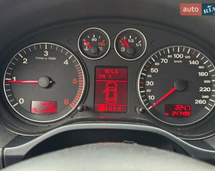 Чорний Ауді А3, об'ємом двигуна 1.97 л та пробігом 247 тис. км за 6950 $, фото 10 на Automoto.ua