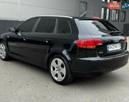 Черный Ауди А3, объемом двигателя 2 л и пробегом 200 тыс. км за 7999 $, фото 5 на Automoto.ua