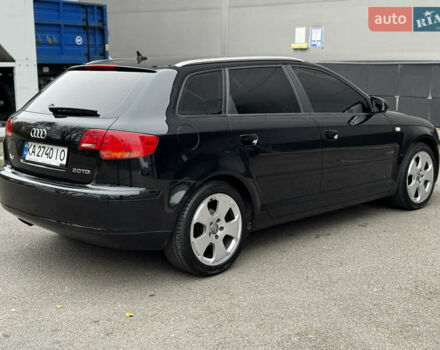 Черный Ауди А3, объемом двигателя 2 л и пробегом 200 тыс. км за 7999 $, фото 7 на Automoto.ua