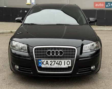 Черный Ауди А3, объемом двигателя 2 л и пробегом 200 тыс. км за 7999 $, фото 2 на Automoto.ua