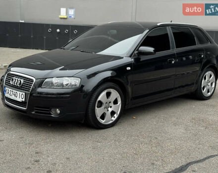 Черный Ауди А3, объемом двигателя 2 л и пробегом 200 тыс. км за 7999 $, фото 3 на Automoto.ua