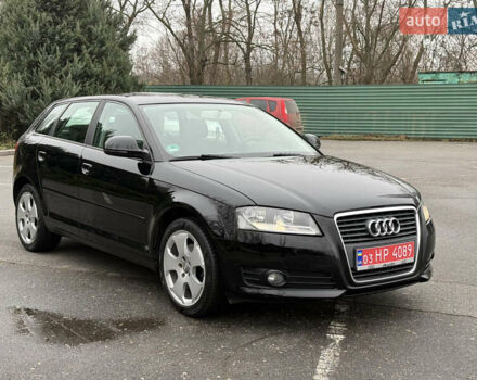 Черный Ауди А3, объемом двигателя 1.4 л и пробегом 240 тыс. км за 7850 $, фото 1 на Automoto.ua