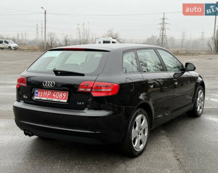 Черный Ауди А3, объемом двигателя 1.4 л и пробегом 240 тыс. км за 7850 $, фото 3 на Automoto.ua