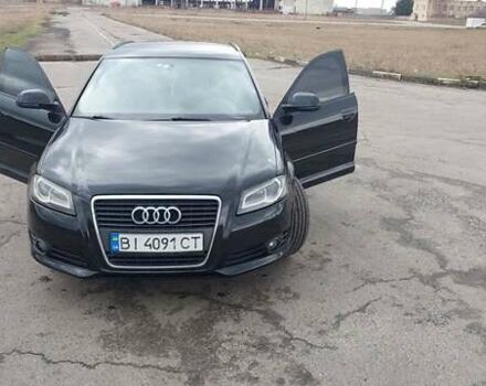Черный Ауди А3, объемом двигателя 1.97 л и пробегом 215 тыс. км за 9000 $, фото 4 на Automoto.ua