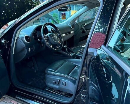 Чорний Ауді А3, об'ємом двигуна 2 л та пробігом 176 тис. км за 9599 $, фото 5 на Automoto.ua