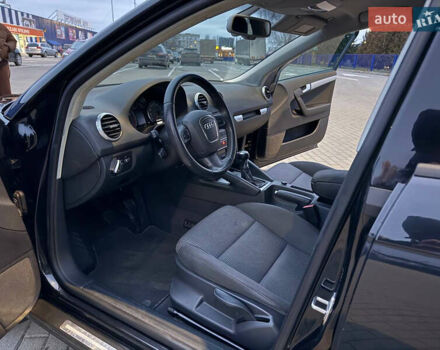 Черный Ауди А3, объемом двигателя 1.4 л и пробегом 190 тыс. км за 9300 $, фото 15 на Automoto.ua