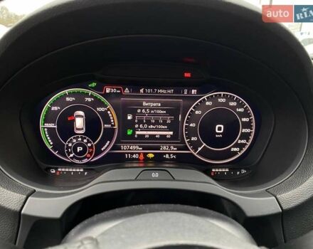 Черный Ауди А3, объемом двигателя 1.4 л и пробегом 107 тыс. км за 18600 $, фото 16 на Automoto.ua