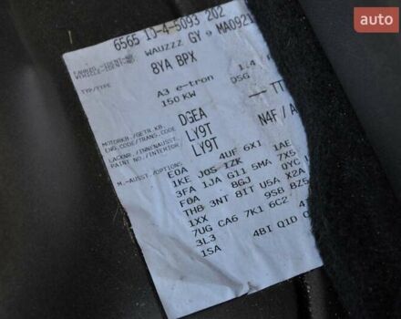 Чорний Ауді А3, об'ємом двигуна 1.4 л та пробігом 43 тис. км за 24999 $, фото 42 на Automoto.ua