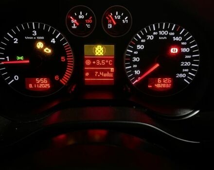 Черный Ауди А3, объемом двигателя 2 л и пробегом 400 тыс. км за 1350 $, фото 11 на Automoto.ua