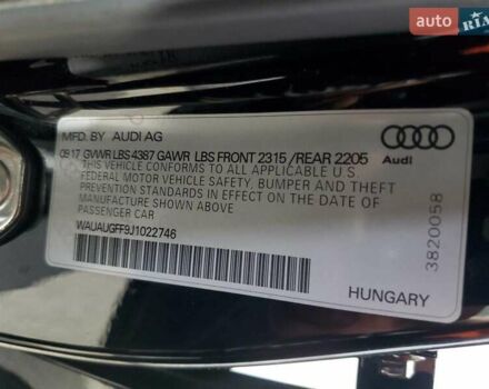 Черный Ауди А3, объемом двигателя 1.98 л и пробегом 96 тыс. км за 3600 $, фото 11 на Automoto.ua