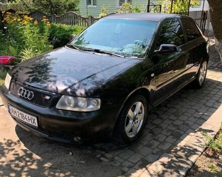 Чорний Ауді А3, об'ємом двигуна 1.8 л та пробігом 323 тис. км за 3199 $, фото 1 на Automoto.ua