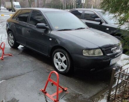 Черный Ауди А3, объемом двигателя 1.6 л и пробегом 305 тыс. км за 3150 $, фото 1 на Automoto.ua