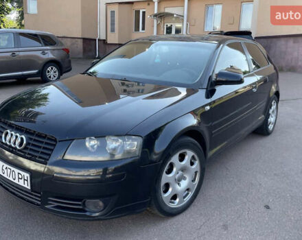 Черный Ауди А3, объемом двигателя 1.98 л и пробегом 299 тыс. км за 5800 $, фото 1 на Automoto.ua