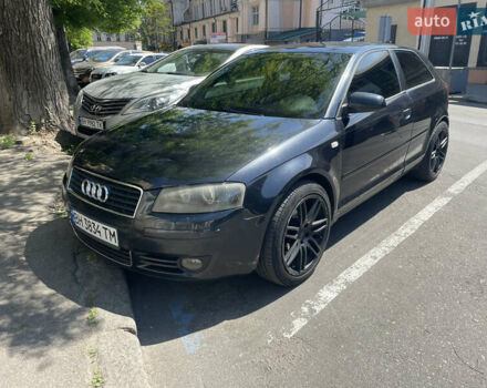 Черный Ауди А3, объемом двигателя 2 л и пробегом 235 тыс. км за 4500 $, фото 1 на Automoto.ua