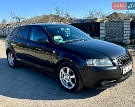 Черный Ауди А3, объемом двигателя 2 л и пробегом 226 тыс. км за 6999 $, фото 1 на Automoto.ua